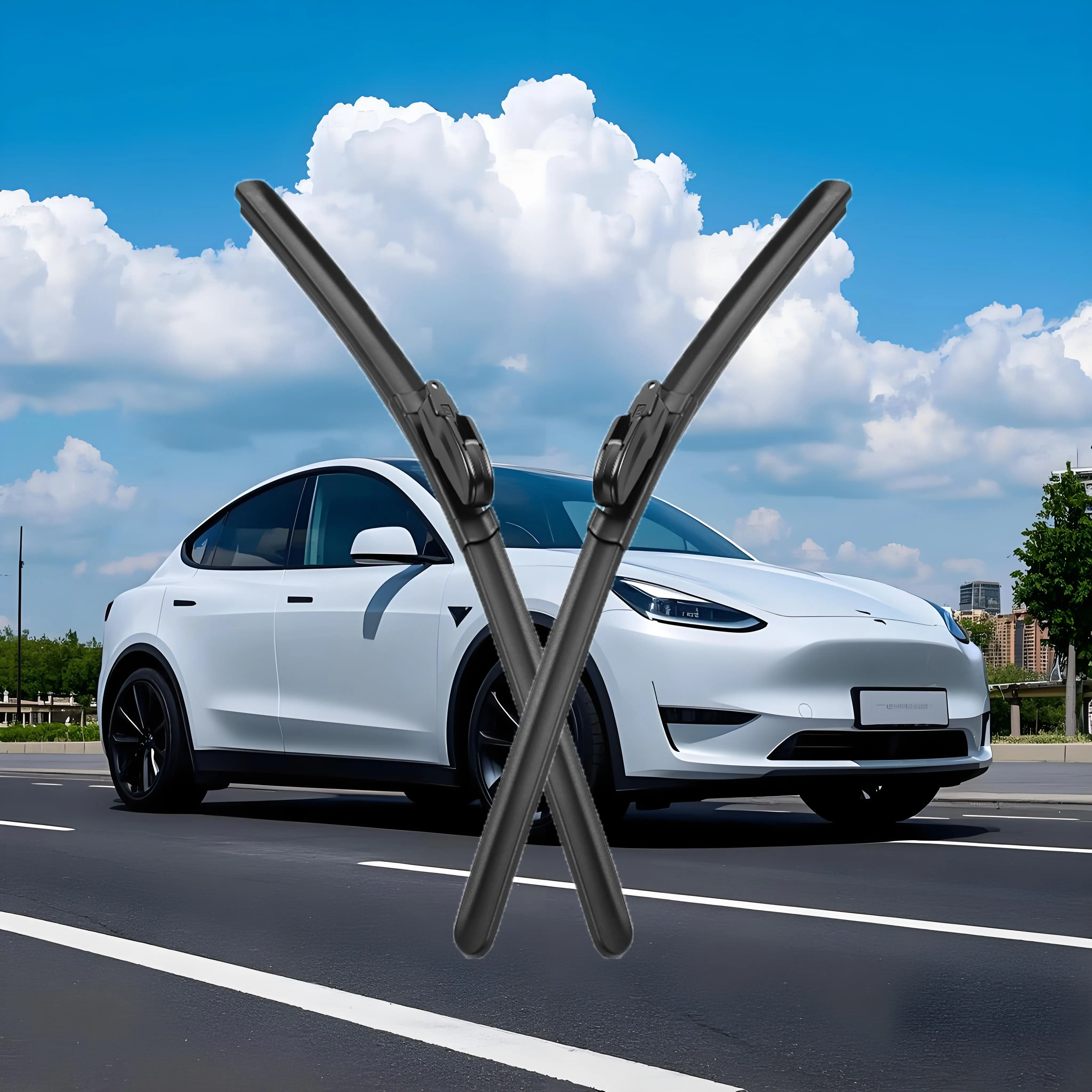 Come cambiare le lame del tergicristallo Tesla Model Y?