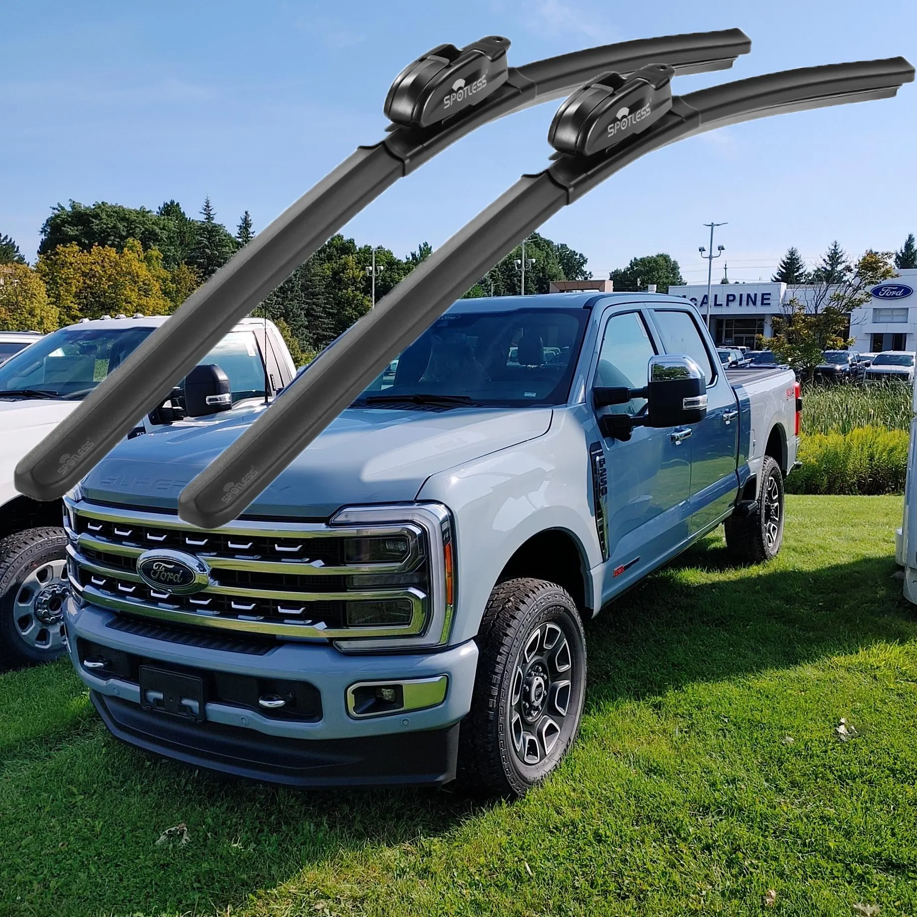 Come cambiare le lame del tergicristallo sui tuoi camion Ford F-Series (modelli 2015-2025)?