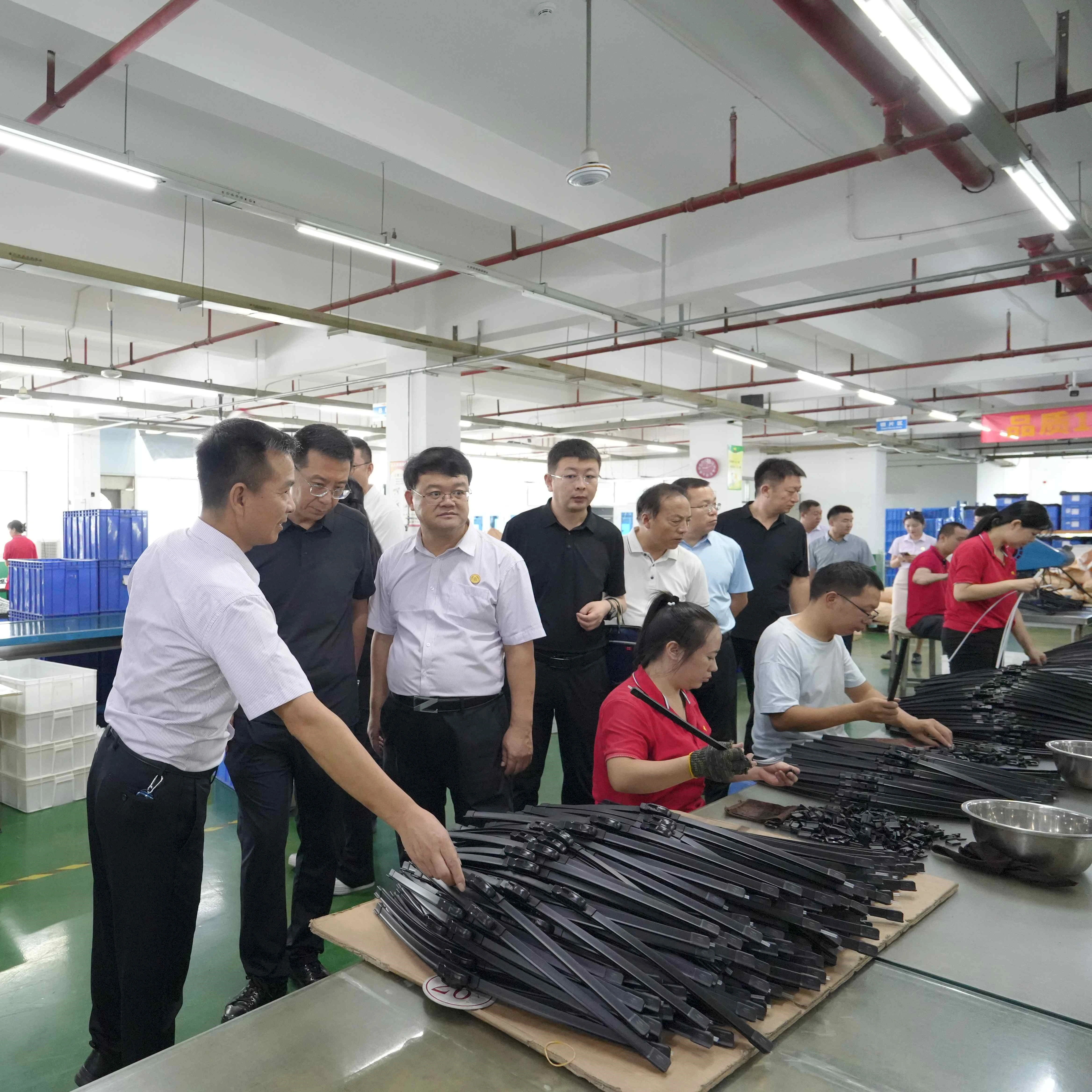 Cosa è successo quando i leader di Yan 'An City hanno ispezionato la fabbrica di tergicristalli Yujin?