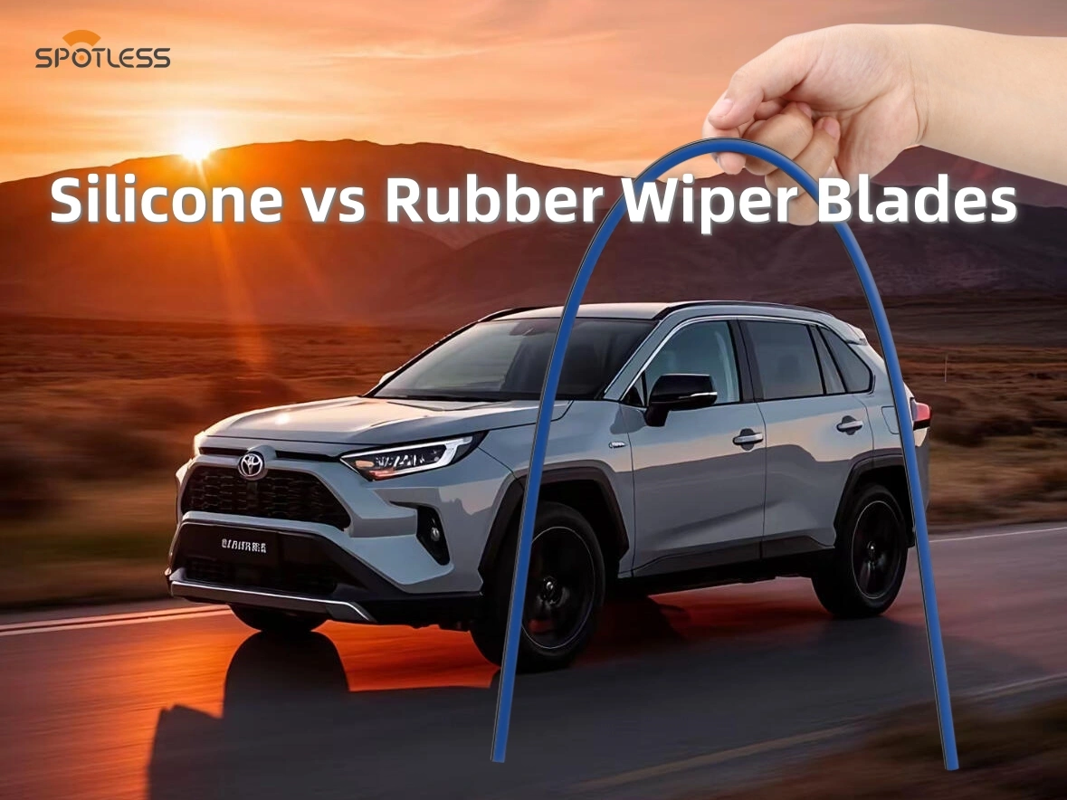 Come parlare ai tuoi clienti della differenza tra spazzole tergicristallo in silicone e gomma?