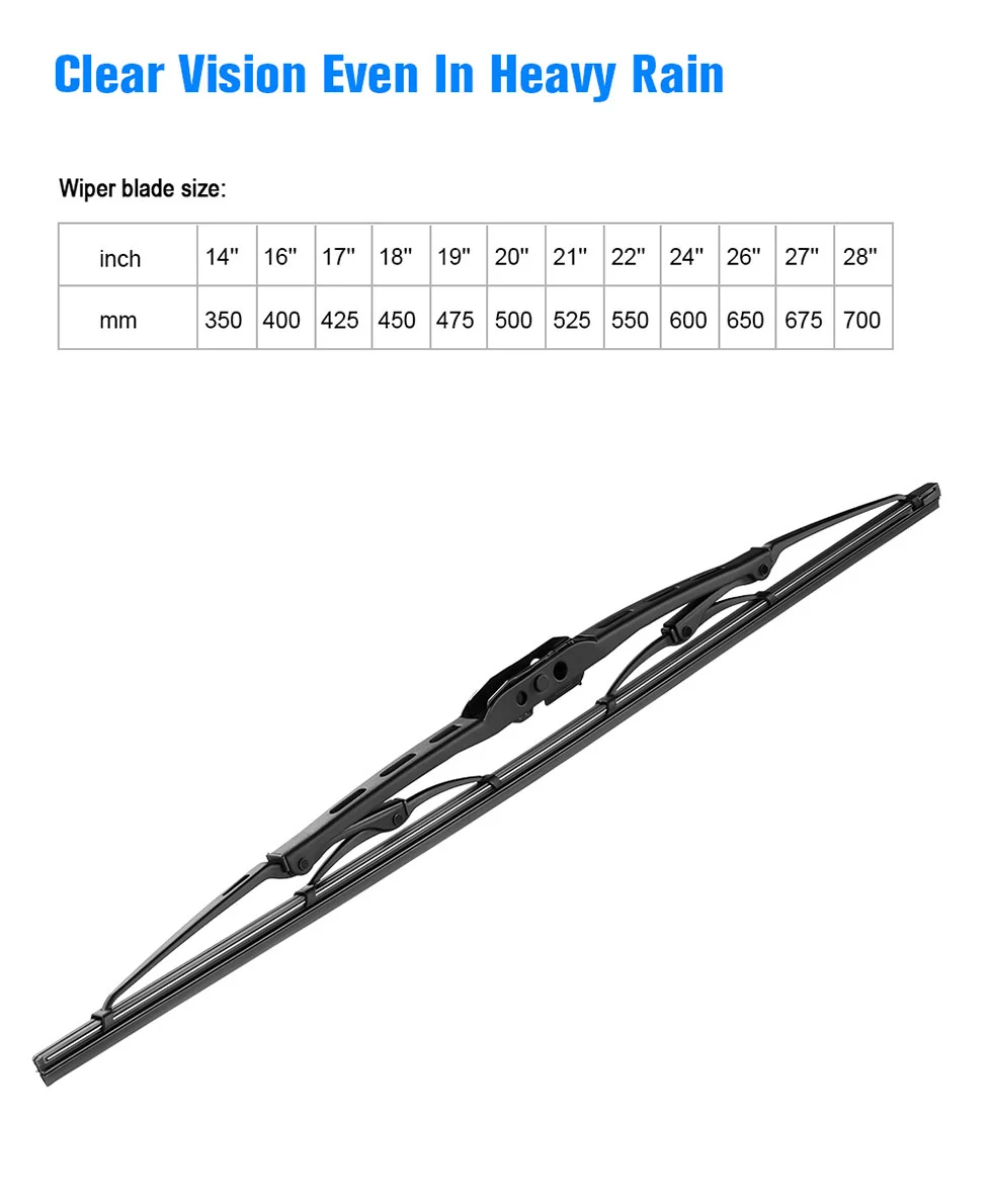 Metal Wiper Blades